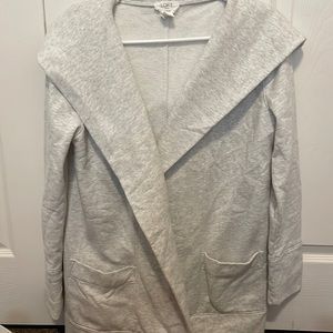 Grey Cardigan Sweater